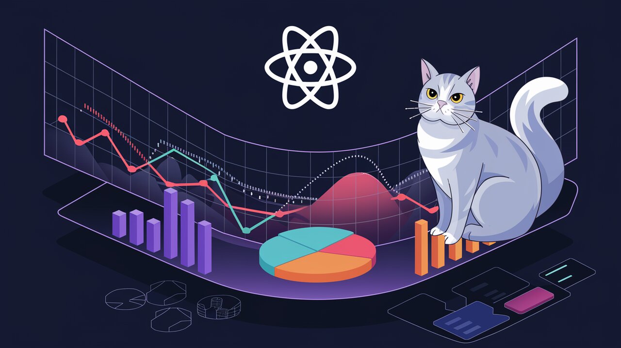 React JSX Highcharts visualization with multiple chart types