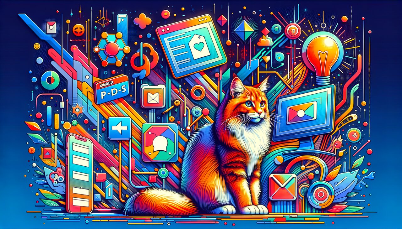 A desk with a monitor showing a PDF viewer interface