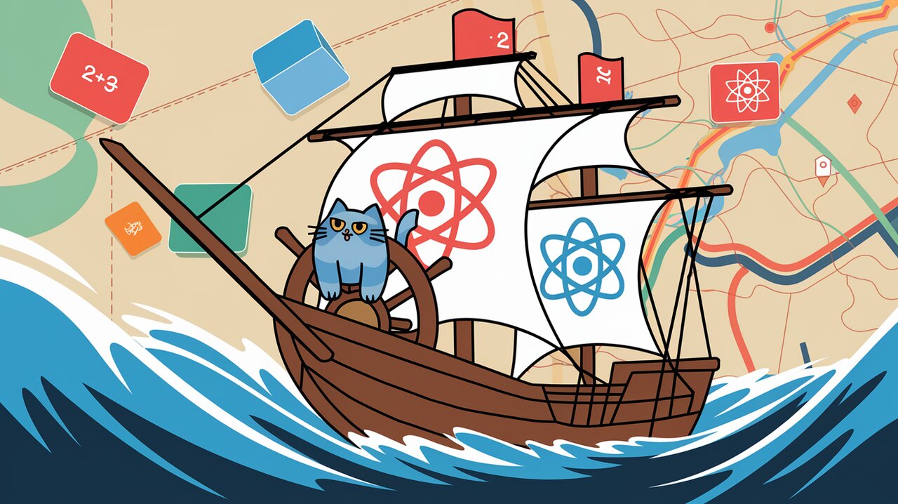 Nautical illustration of Redux and React Router integration