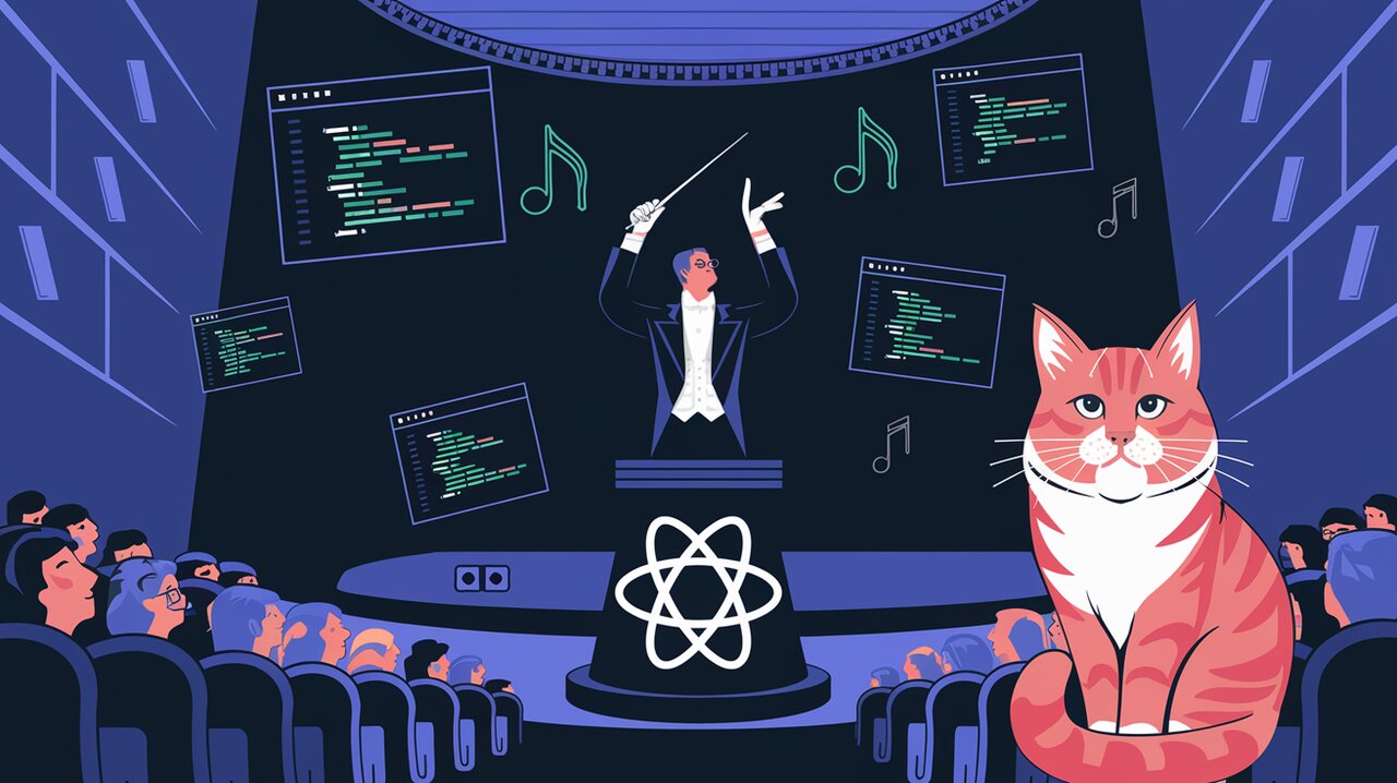 Conductor orchestrating Redux and routing in a React symphony