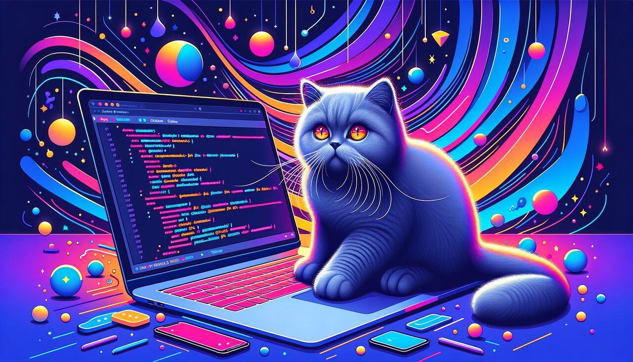 A parchment scroll unrolling in both directions with chat messages floating off it in a cozy library