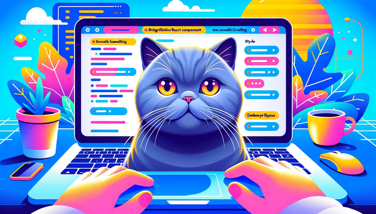 A parchment scroll unfurling on a library table with glowing section markers