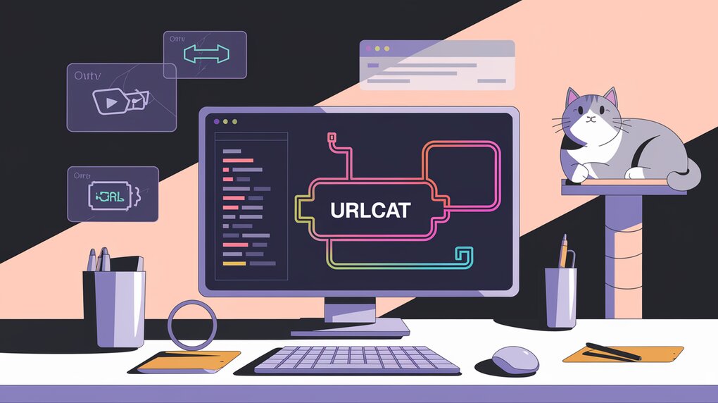 React application using urlcat for URL construction